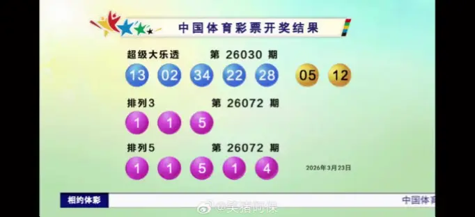 排列三开奖结果快速查询方法